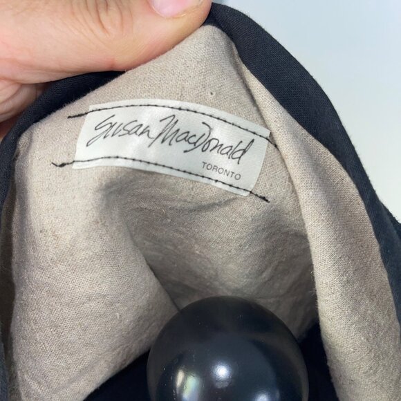 Susan MacDonald Toronto Vintage Womens Jacket One Size Multicolor Animal Print - Picture 5 of 10